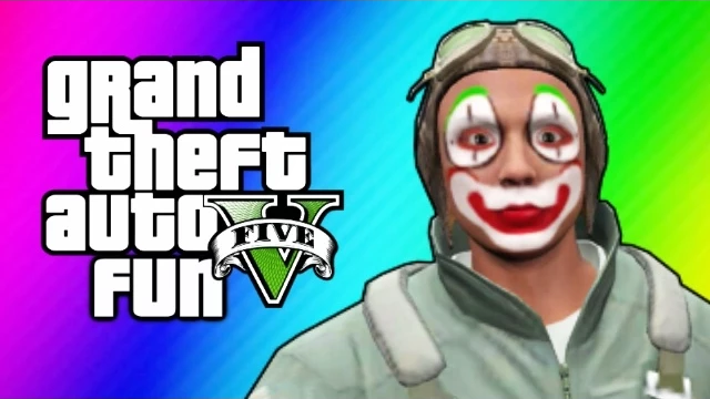 VanossGaming GTA 5 Online 有趣时刻 -飞行学校 第二天
